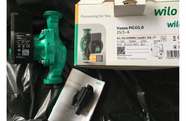 Wilo Yonos Pico1.0 25/1-6 (4248084) fűtési keringtető szivattyú