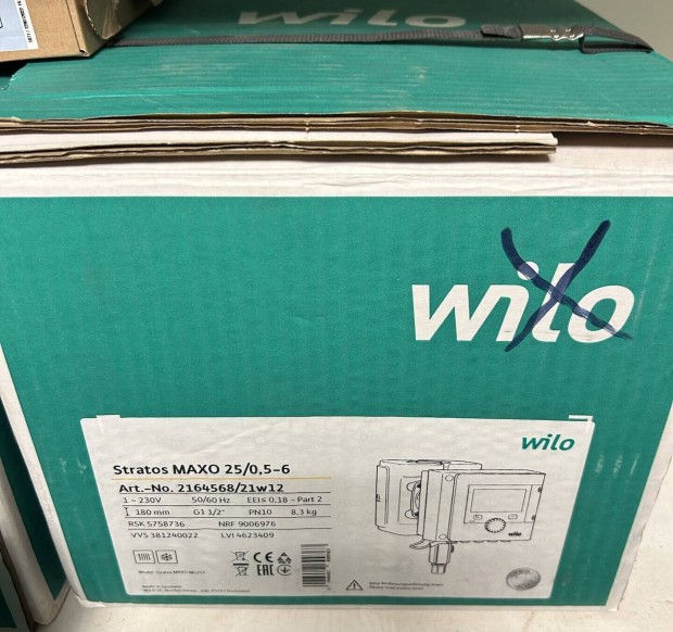 Wilo stratos maxo  25/05-6 keringet szivatty elad