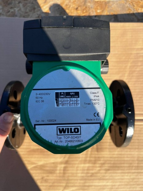 Wilo szivatty Top SD40/7