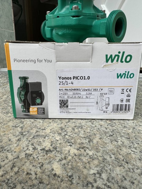 Wilo yonos pico1.0 25/1-4 keringet szivaty