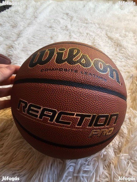 Wilson Reaction Pro 295 Basketball 5 Kosrlabda teljesen j 5s mret