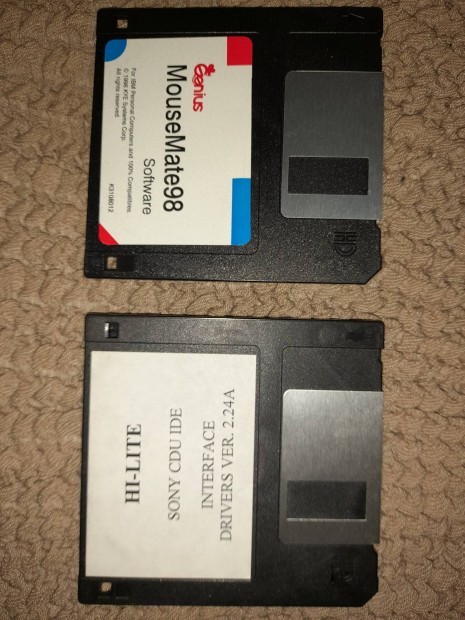 Win98 szoftver floppy retro egr s cd driver