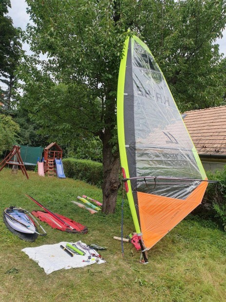 Wind surf, szrf felszerels komplett, rigg, vitorla, rbc, bumm