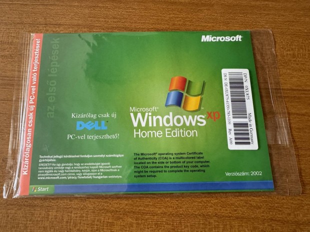 Windows XP Home telept CD