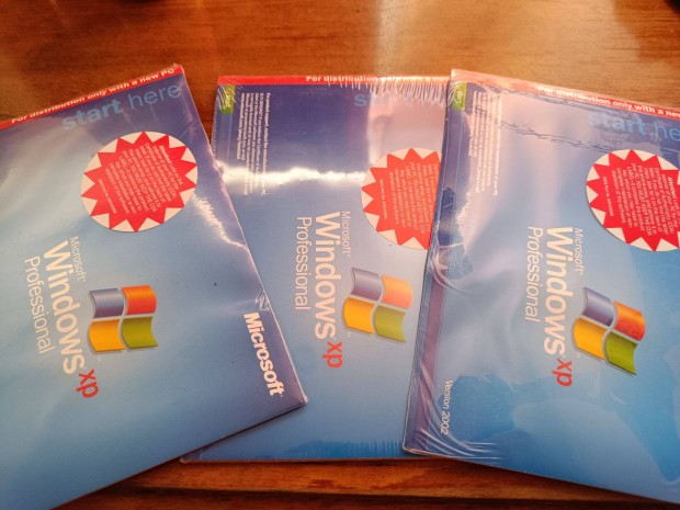 Windows XP Professional SP1.vadonatúj, bontatlan, licensz kulccsal