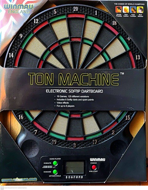 Winmau elektromos darts tbla