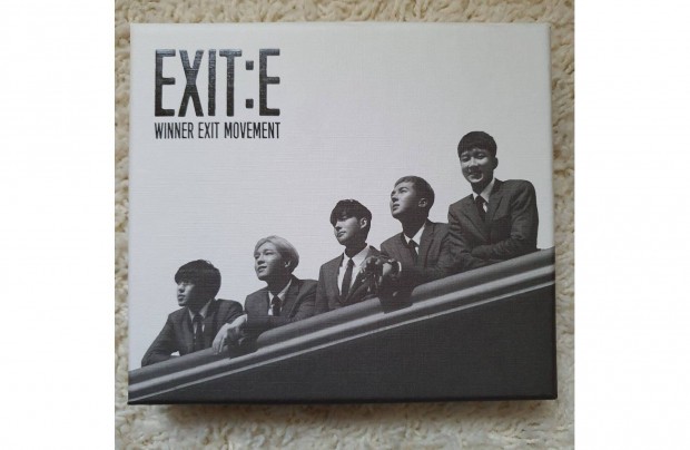 Winner Exit E Westminster edition, kpop out of print ritkasg