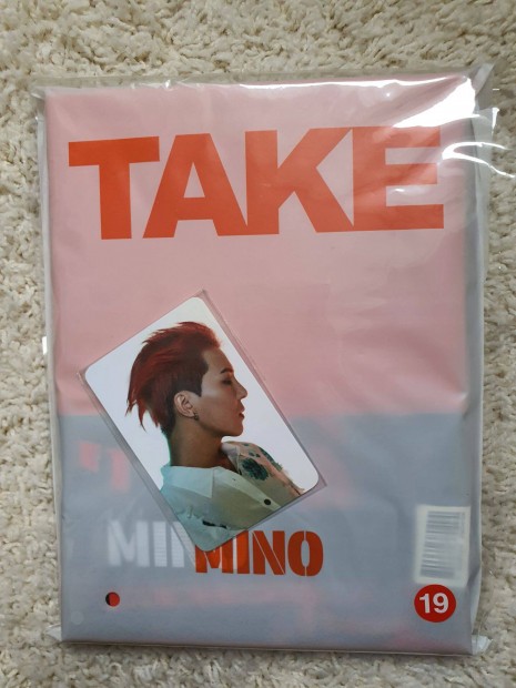 Winner Mino Take 2nd album, exclusive preorder benefit PC