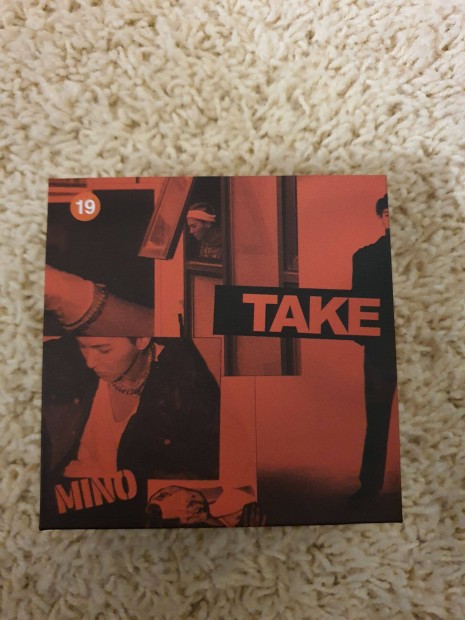 Winner Mino Take 2nd album kihno limited edition, kpop, kit, ritka