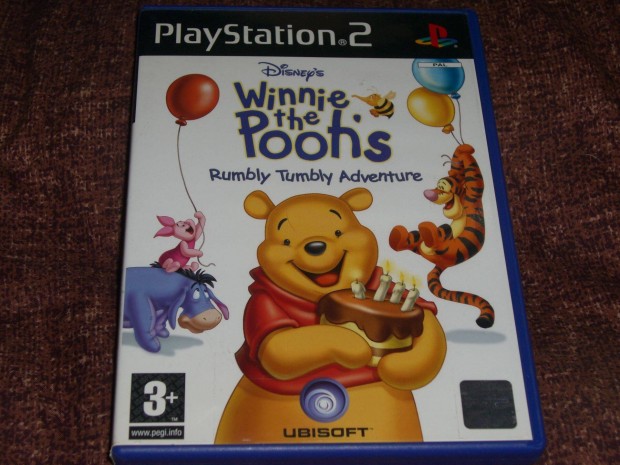 Winnie Pooh's Rumbly Tumbly Adventure Ps 2 eredeti lemez ( 4000 Ft )
