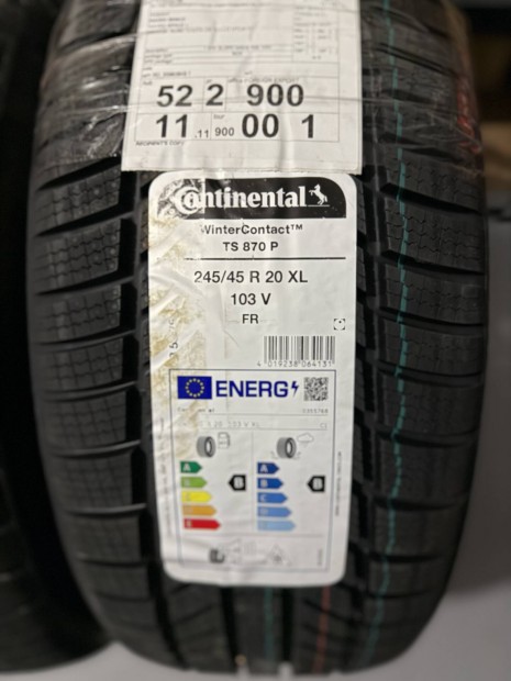 Wintercontact TS 870 P 245/45 R20 103V FR tli gumi