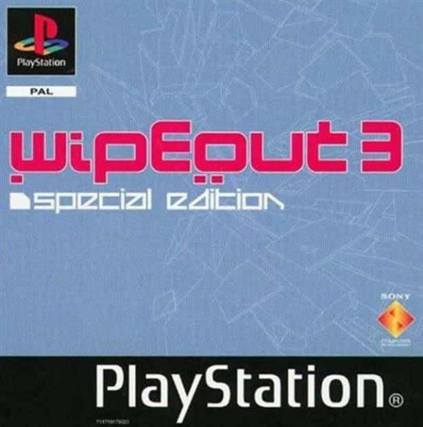 Wipeout 3, Special Ed., Boxed PS1 jtk