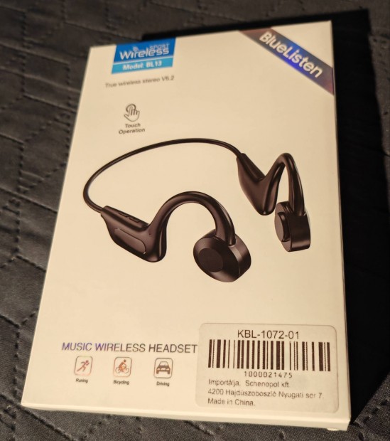 Wireless headset Bluelisten