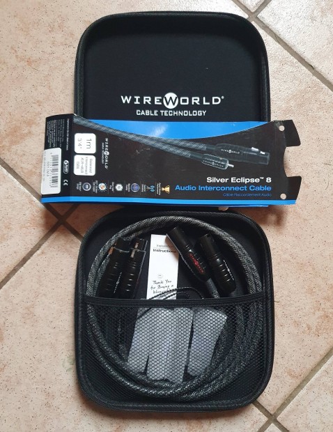 WireworldSilver Eclipse 8 XLR 1m