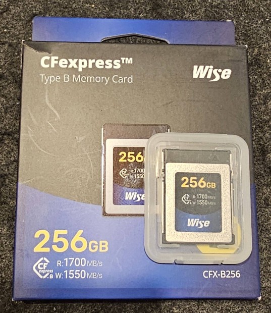 Wise 256Gb-os CF express krtya