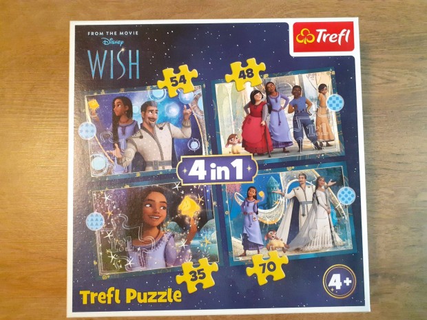 Wish (Disney) 4in1 puzzle