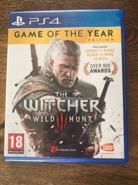 Witcher 3 GOTY PS4 / PS5 jtk (Game of the Year, Witcher III)