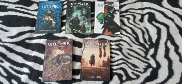 Witcher kpregnyek (5db,magyar)