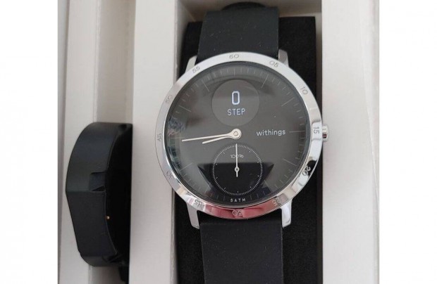 Withings Nokia Steel HR hibrid okosra 40mm