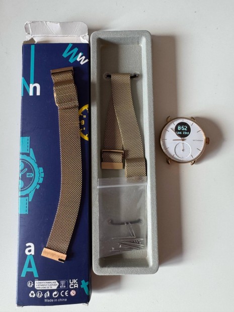 Withings Scanwatch 38mm - Rose Gold okosóra