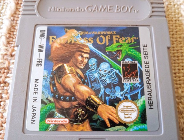 Wizards & Warriors X: The Fortress of Fear - Nintendo Game Boy játék !