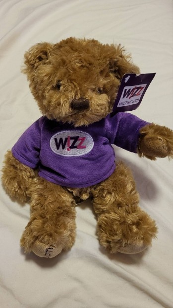 Wizz Air logs plss Teddy maci (rgi arculat), j (wizzair)