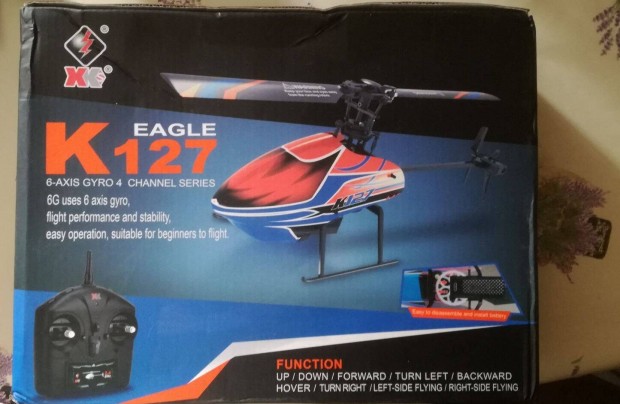 Wltoys k127 tpus j 4 csatorns helikopter szett kedvez ron elad!