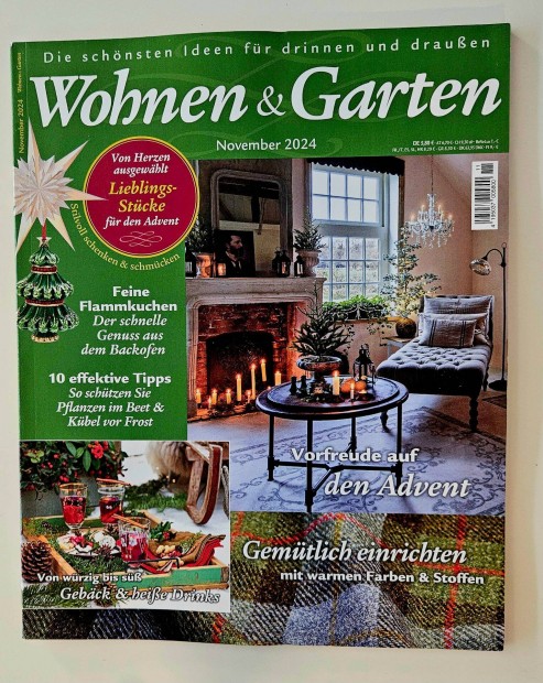 Wohnen & Garten nmet nyelv magazin 2024/11