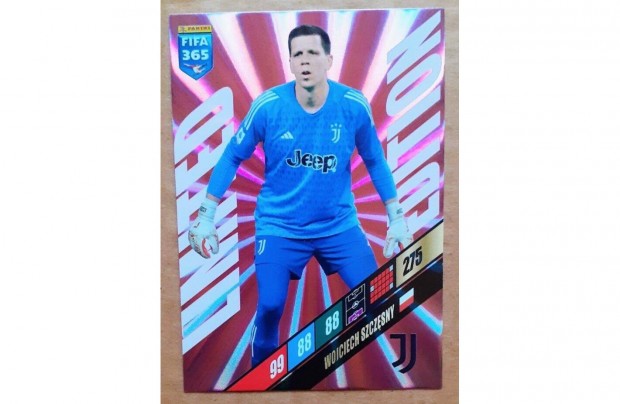 Wojciech Szczesny Juventus Limited focis kártya Panini FIFA 365: 2024