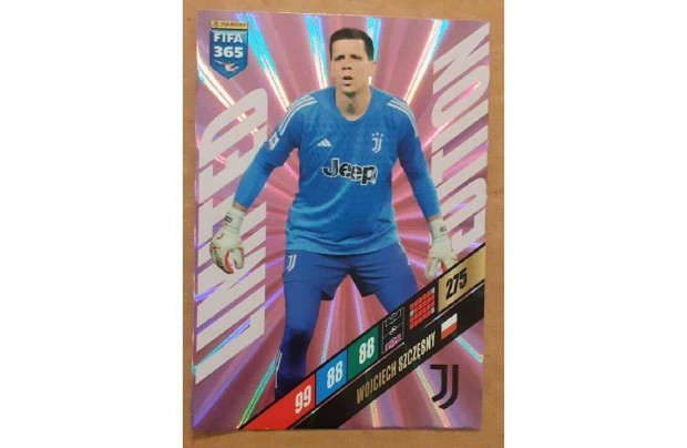 Wojciech Szczesny Juventus Limited focis krtya Panini FIFA 365: 2024