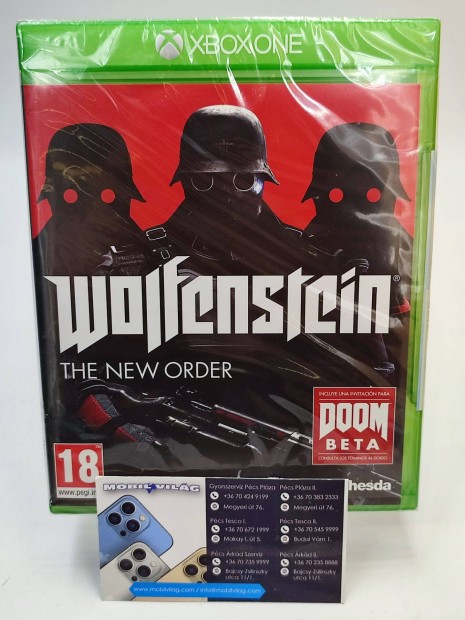 Wolfenstein The New Order Xbox One Garancival #konzl1025