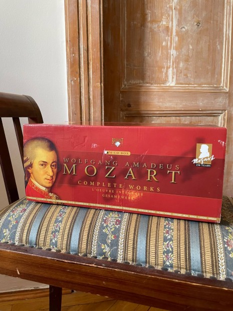 Wolfgang Amadeus Mozart Complete Works 170 darabos CD gyjtemny