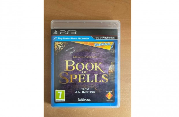 Wonderbook : Book of spells ps3-ra elad!