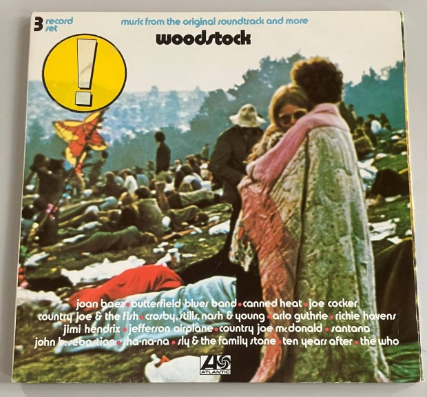 Woodstock - Original Soundtrack (nmet, 3xlp, Trifold)