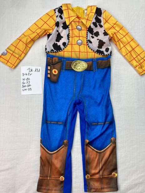 Woody jelmez, Toy Story jelmez, Seriff jelmez 3-4 v DK131