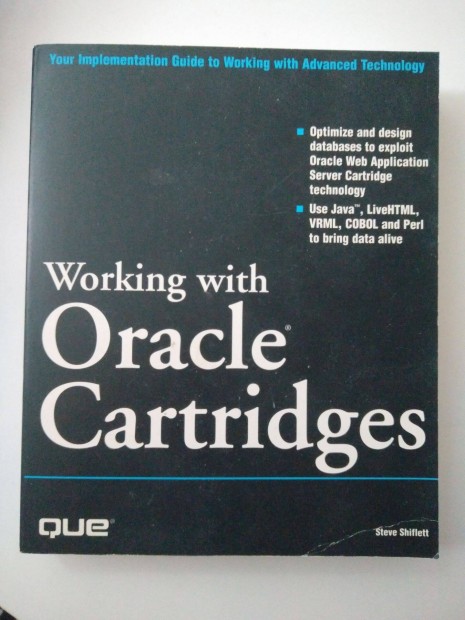 Working With Oracle Cartridges