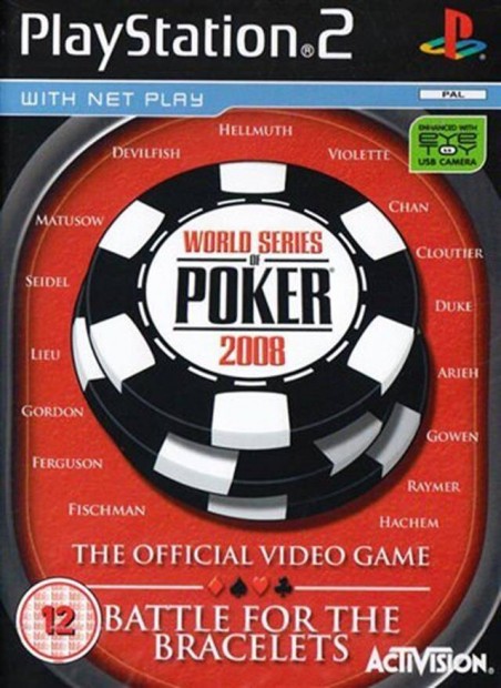 World Series Of Poker 2008 (12) eredeti Playstation 2 jtk