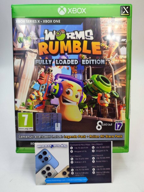 Worms Rumble Fully Loaded Edition Xbox One Garancival #konzl1931