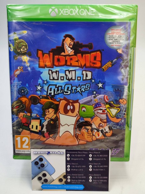 Worms W.M.D. All Stars Xbox One Garancival #konzl1914