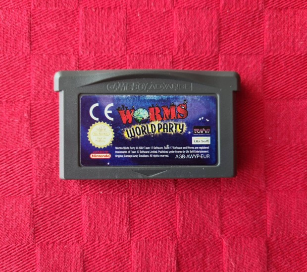 Worms World Party (Nintendo Game Boy Advance) gameboy color advance EU