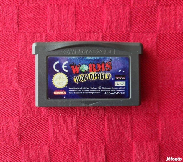 Worms World Party (Nintendo Game Boy Advance) gameboy color advance EU