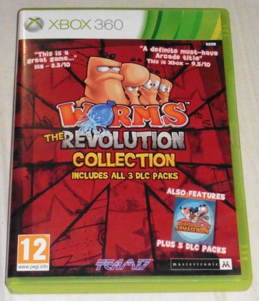 Worms - The Revolution Collection Gyri Xbox 360 Jtk akr flron