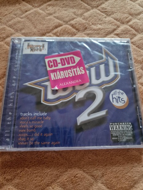 Wow 2. All the hits CD Bontatlan 