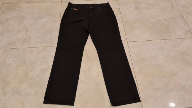 Wrangler texas W34 L32 fekete j farmernadrg fekete