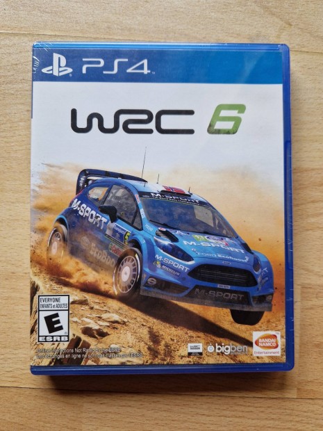 Wrc 6 playstation jtk lemez