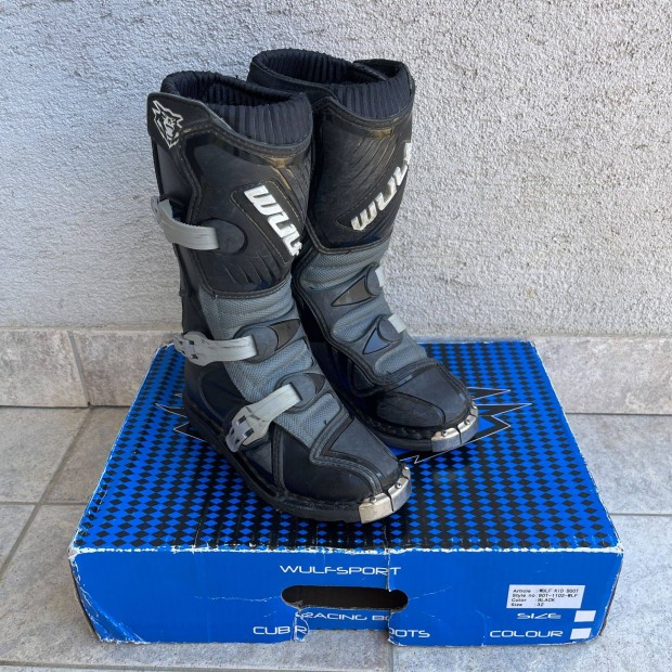 Wülfsport gyerek cross krossz enduro csizma protektor