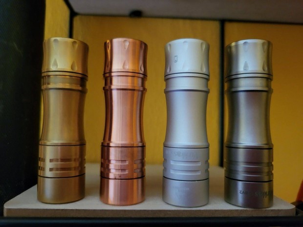 Wurkkos TS10 Copper , vörösréz elemlámpa , zseblámpa