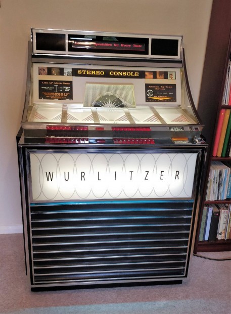 Wurlitzer 3000 kislemezes zenegp 1965