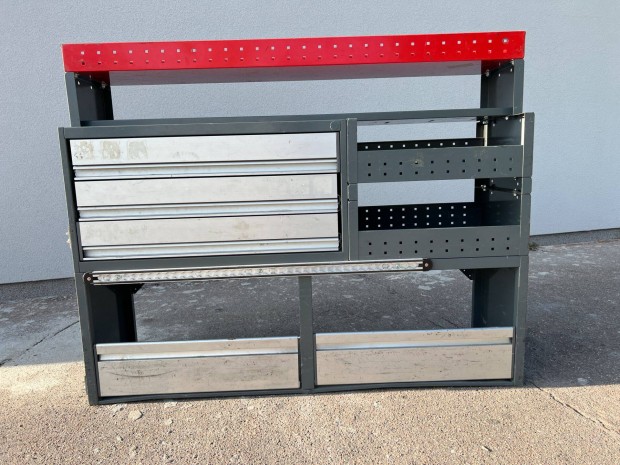 Würth Orsy Járműberendezés raktér polc állványrendszer Bott Sortimo Gy