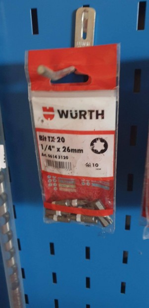 Wrth bit, TX20, 26mm, 1/4"